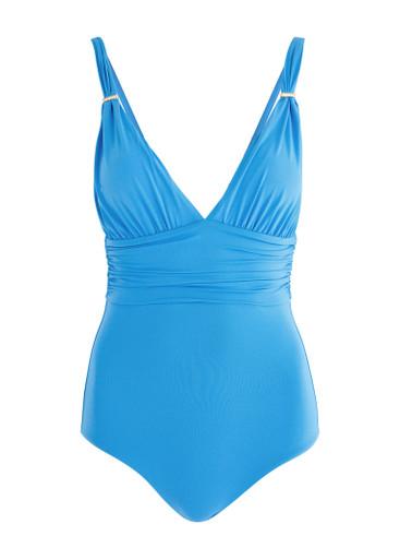 Panarea plunge V-neck swimsuit by MELISSA ODABASH