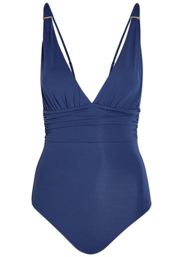 Panarea plunge V-neck swimsuit by MELISSA ODABASH