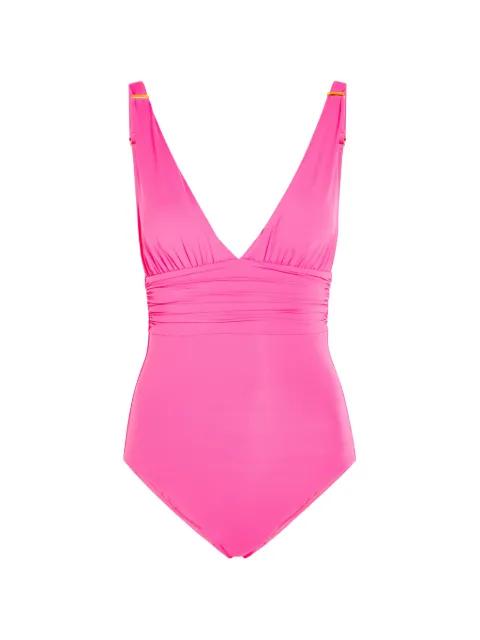 Panarea ruched swimsuit by MELISSA ODABASH