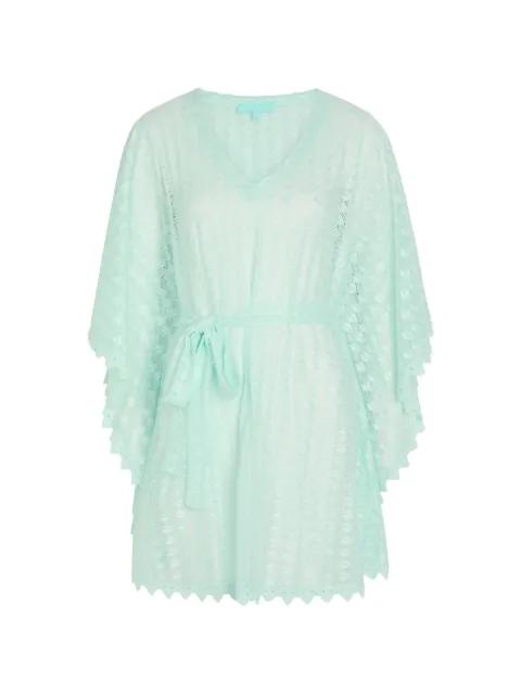 Petra lace-knit kaftan by MELISSA ODABASH