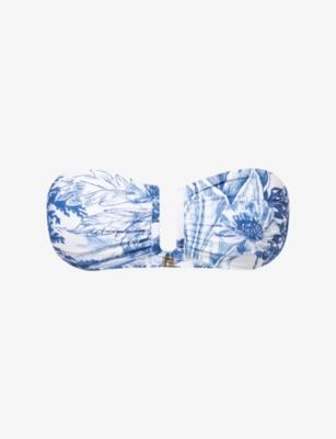 Prague Strapless Bikini Top by MELISSA ODABASH