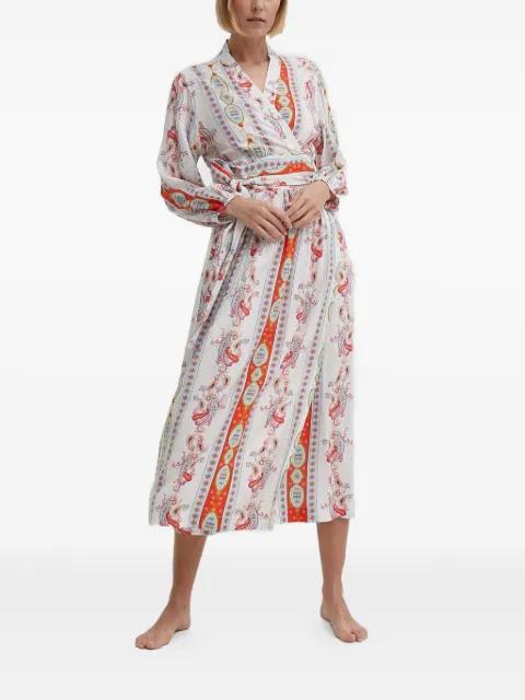 Rachel printed midi dress by MELISSA ODABASH