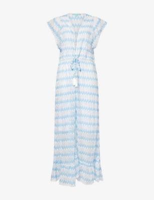 Stevie Crochet Cotton Maxi Kaftan by MELISSA ODABASH