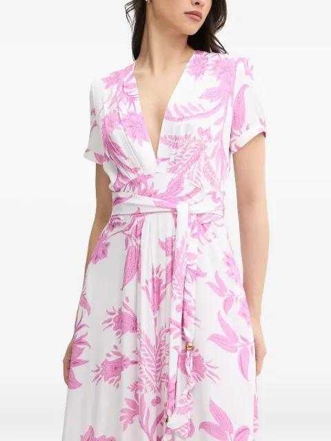 floral-print maxi dress by MELISSA ODABASH