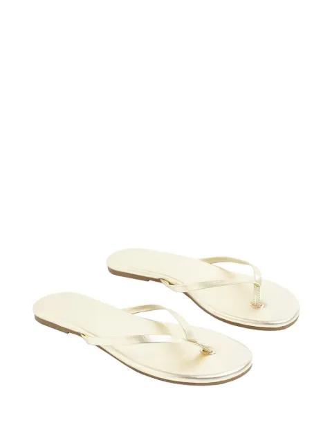 logo-detail flip flops by MELISSA ODABASH