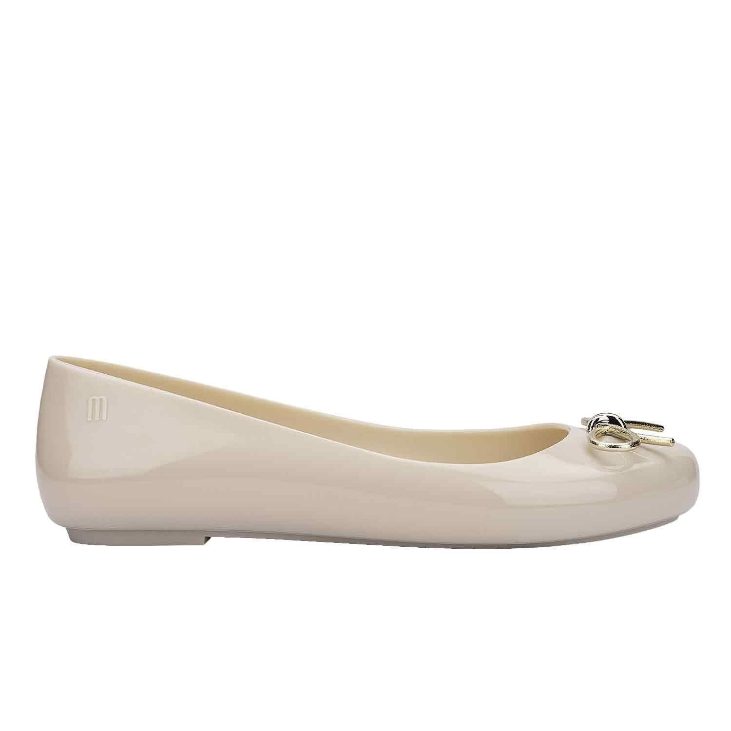 Sweet Love Chrome Ballet Flats by MELISSA SHOES