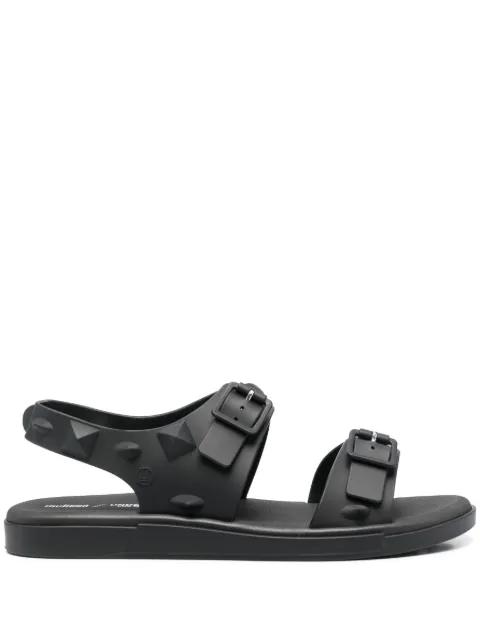 spike-stud flat sandals by MELISSA
