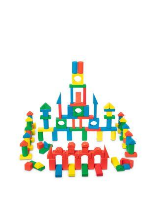 200 Wood Blocks Set - Ages 2+ by MELISSA&DOUG