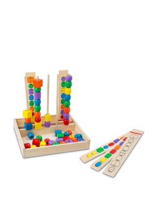 Bead Sequencing Set - Ages 3+ by MELISSA&DOUG