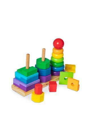 Geometric Stacker - Ages 2+ by MELISSA&DOUG