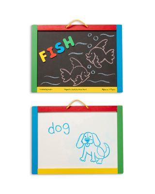Magnetic Chalk and Dry Erase Board by MELISSA&DOUG