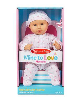 Mine to Love Mariana - 12" Doll - Ages 18M+ by MELISSA&DOUG