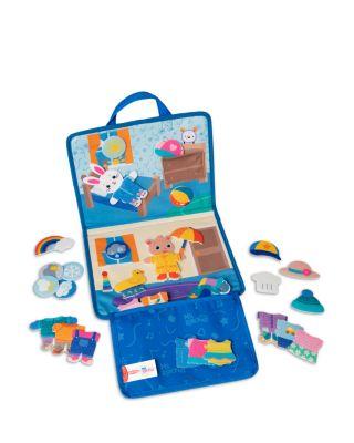 Ms. Rachel What to Wear Felt Activity Board - Ages 2-4+ by MELISSA&DOUG