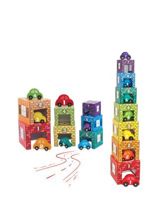 Nesting & Sorting Garages & Cars by MELISSA&DOUG