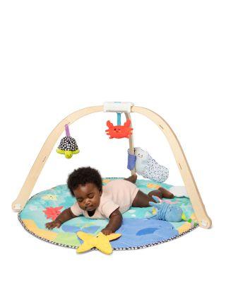 Ocean Easy Fold Play Gym - Ages 3 Months+ by MELISSA&DOUG