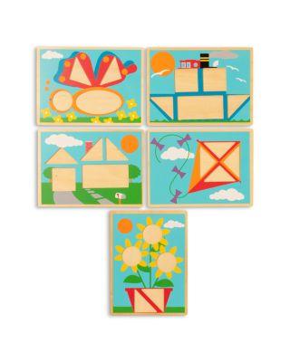Pattern Blocks and Boards - Ages 3+ by MELISSA&DOUG