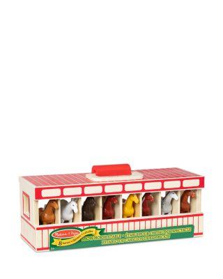 Take Along Show Horse Stable - Ages 3+ by MELISSA&DOUG