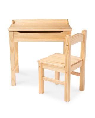 Wood Desk & Chair Set - Ages 3+ by MELISSA&DOUG