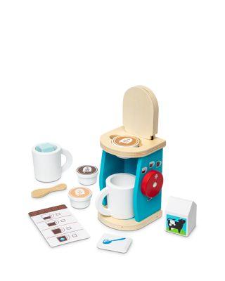 Wooden Brew & Serve Coffee Set - Ages 3+ by MELISSA&DOUG