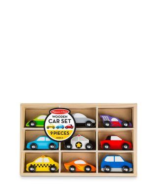 Wooden Cars Set - Ages 3+ by MELISSA&DOUG