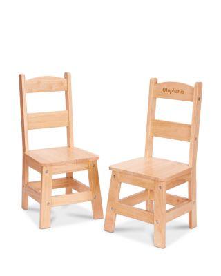 Wooden Chair Pair by MELISSA&DOUG
