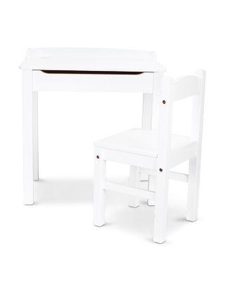 Wooden Child's Lift Top Desk & Chair Set - Ages 3+ by MELISSA&DOUG
