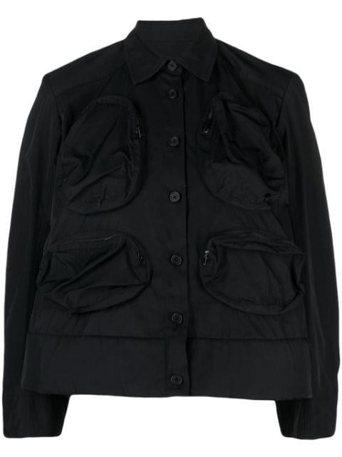 Foam taffeta shirt by MELITTA BAUMEISTER