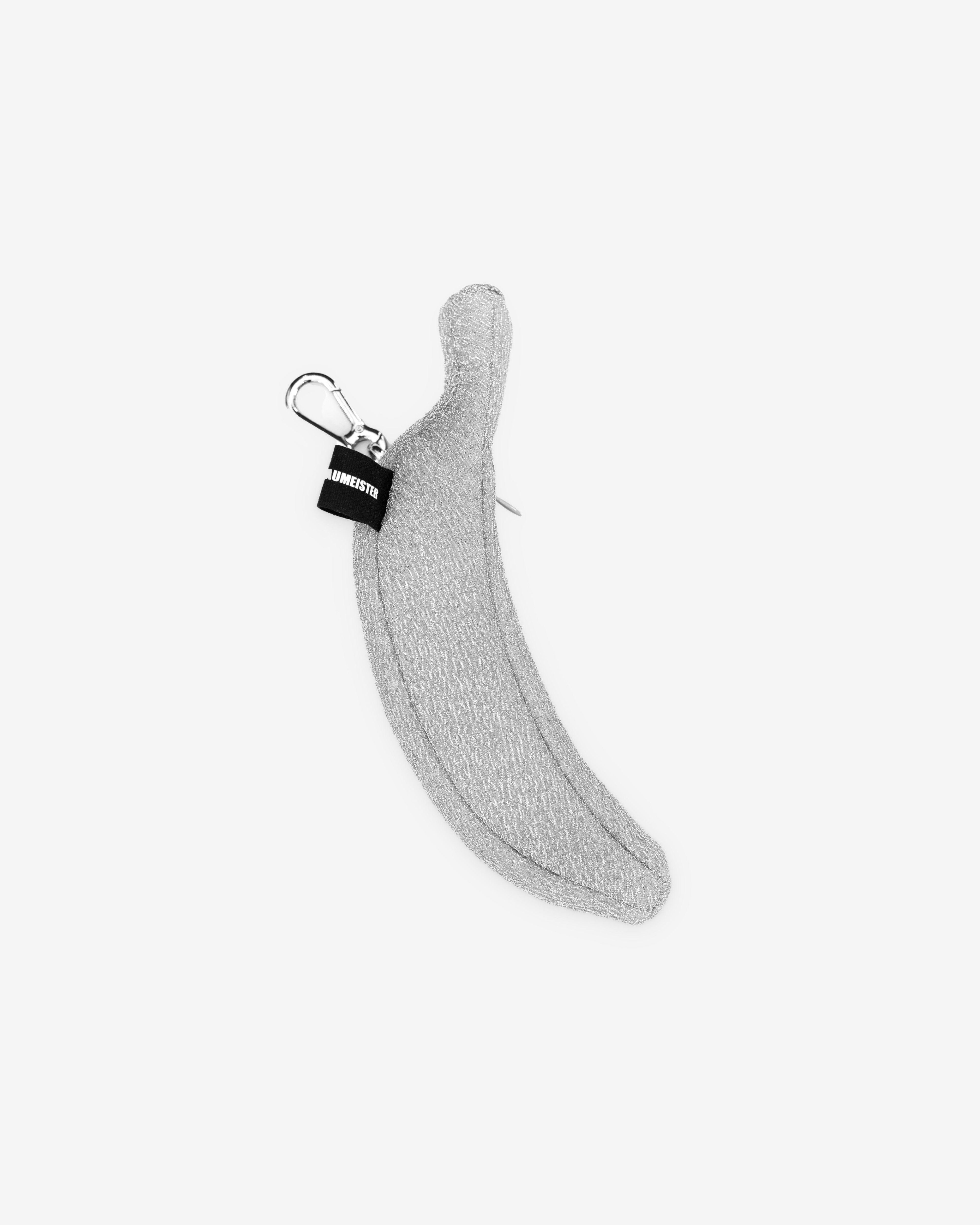 Melitta Baumeister - Women's Pierced Banana Tote - (Silver) by MELITTA BAUMEISTER