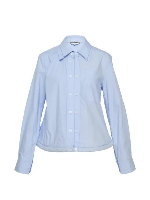 double-breasted long sleeve shirt by MELITTA BAUMEISTER