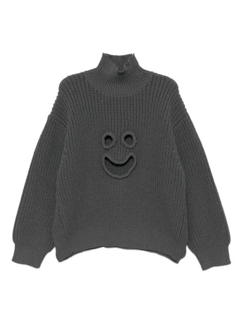 face-design jumper by MELITTA BAUMEISTER