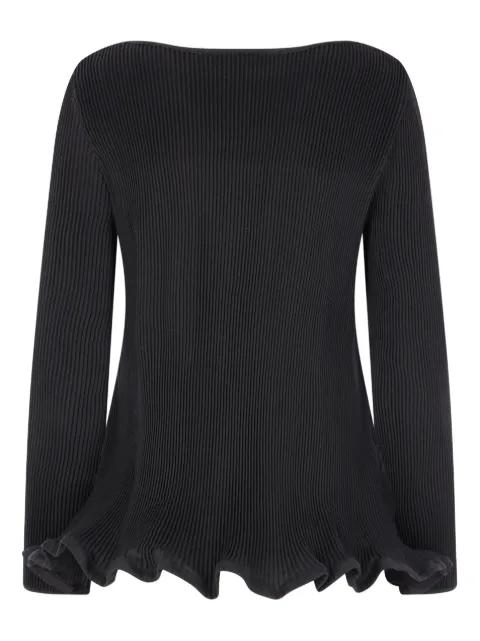 pleated blouse by MELITTA BAUMEISTER