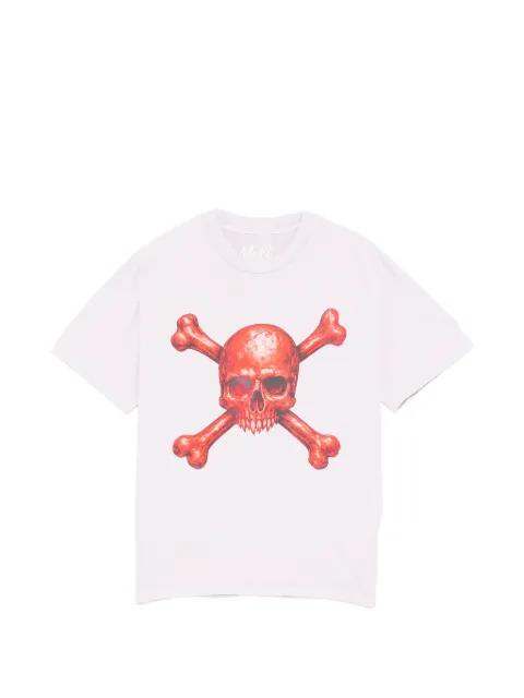 Skull bones printed T-shirt by MELT