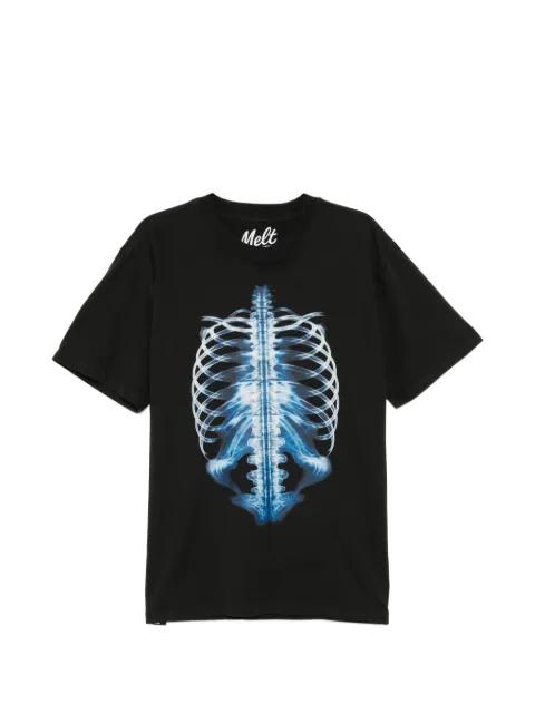 crew-neck short-sleeve T-shirt by MELT