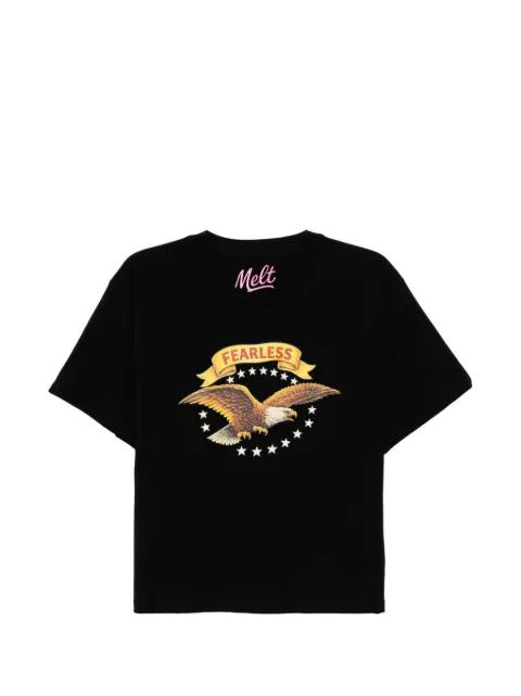 eagle-print T-shirt by MELT