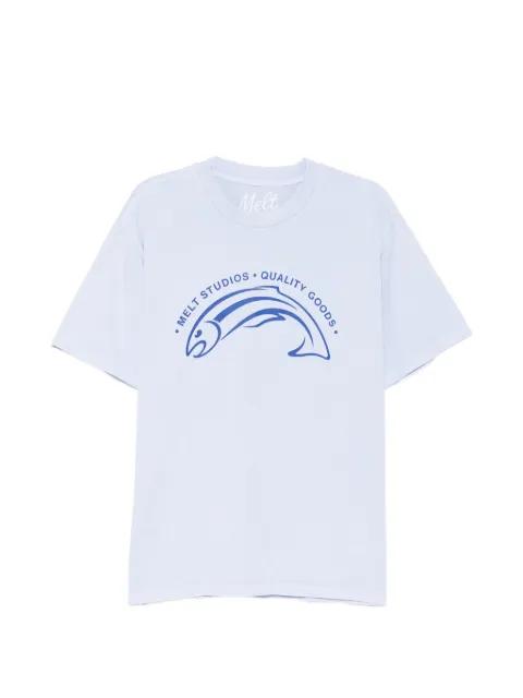 fish-print T-shirt by MELT