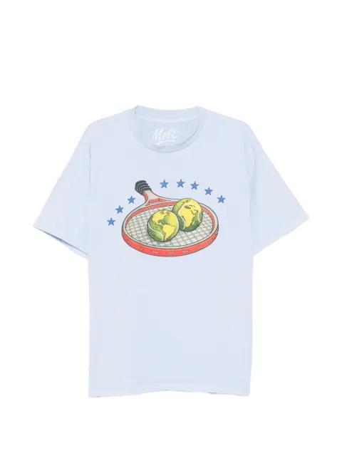 graphic-print T-shirt by MELT