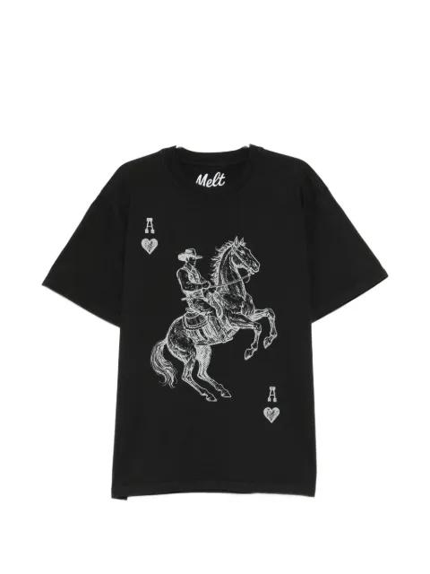 graphic-print T-shirt by MELT