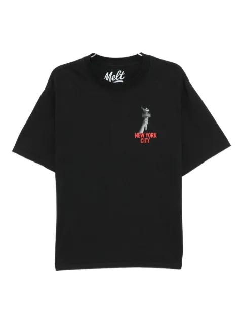 graphic-print T-shirt by MELT