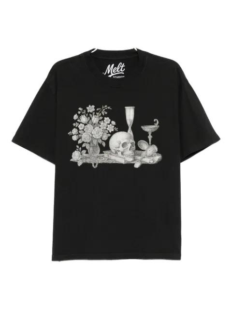graphic-print T-shirt by MELT