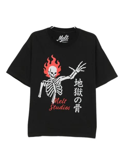 graphic-print T-shirt by MELT
