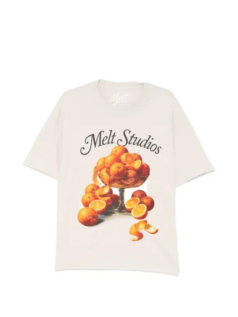 graphic-print T-shirt by MELT