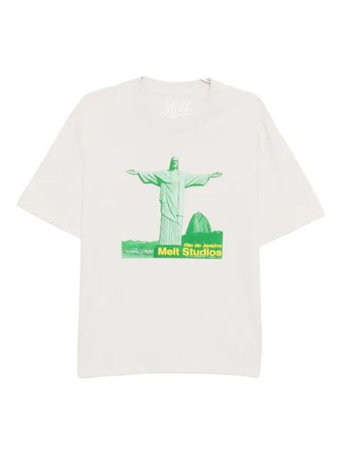 graphic-print T-shirt by MELT