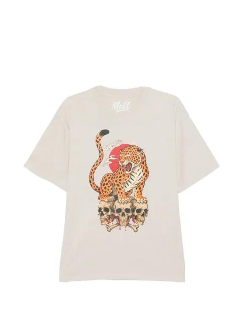 graphic-print short-sleeve T-shirt by MELT