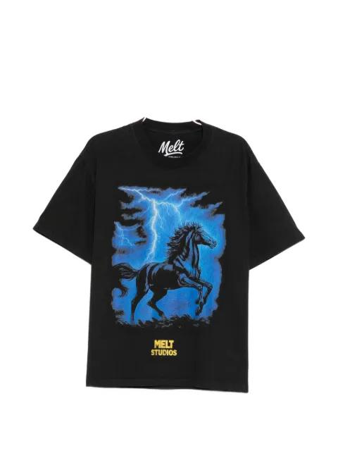 horse graphic T-shirt by MELT