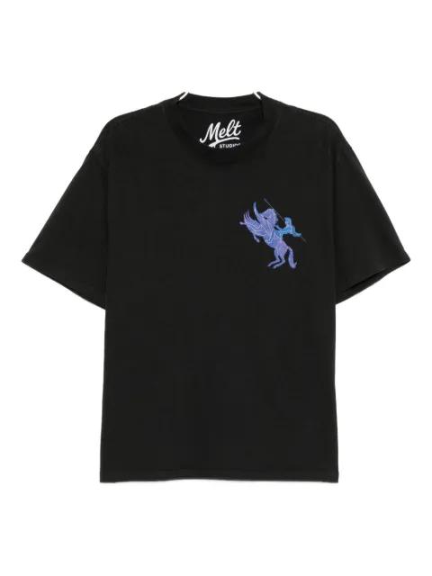 horse-print T-shirt by MELT
