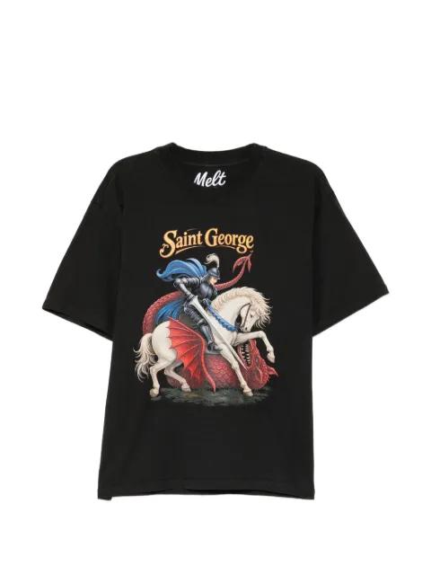 horse-print T-shirt by MELT