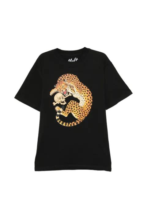 leopard-printws T-shirt by MELT