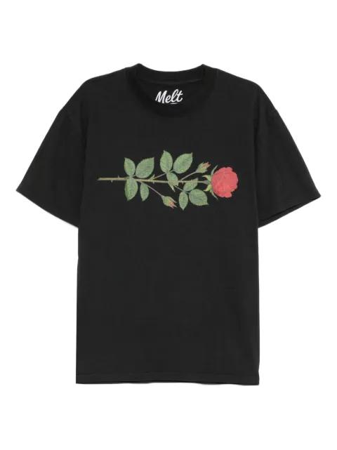 rose print T-shirt by MELT