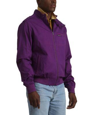 Men's Classic Iconic Racer Jacket (Slim Fit) by MEMBERS ONLY