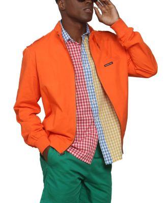 Men's Classic Iconic Racer Jacket (Slim Fit) by MEMBERS ONLY